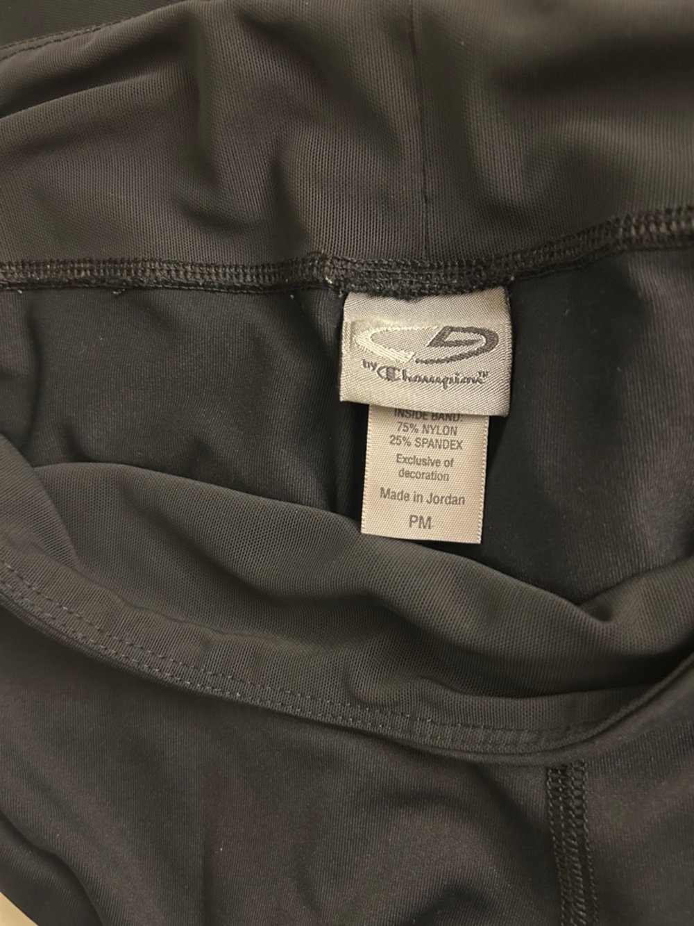 Champion Women's black Flare Leggings in bundle - Picture 3 of 6